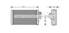 AVA QUALITY COOLING PE6228 Heat Exchanger, interior heating